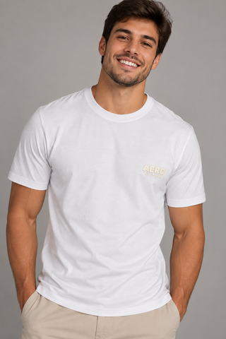 CAMISETA MAS MC AEROPOSTALE BRANCO