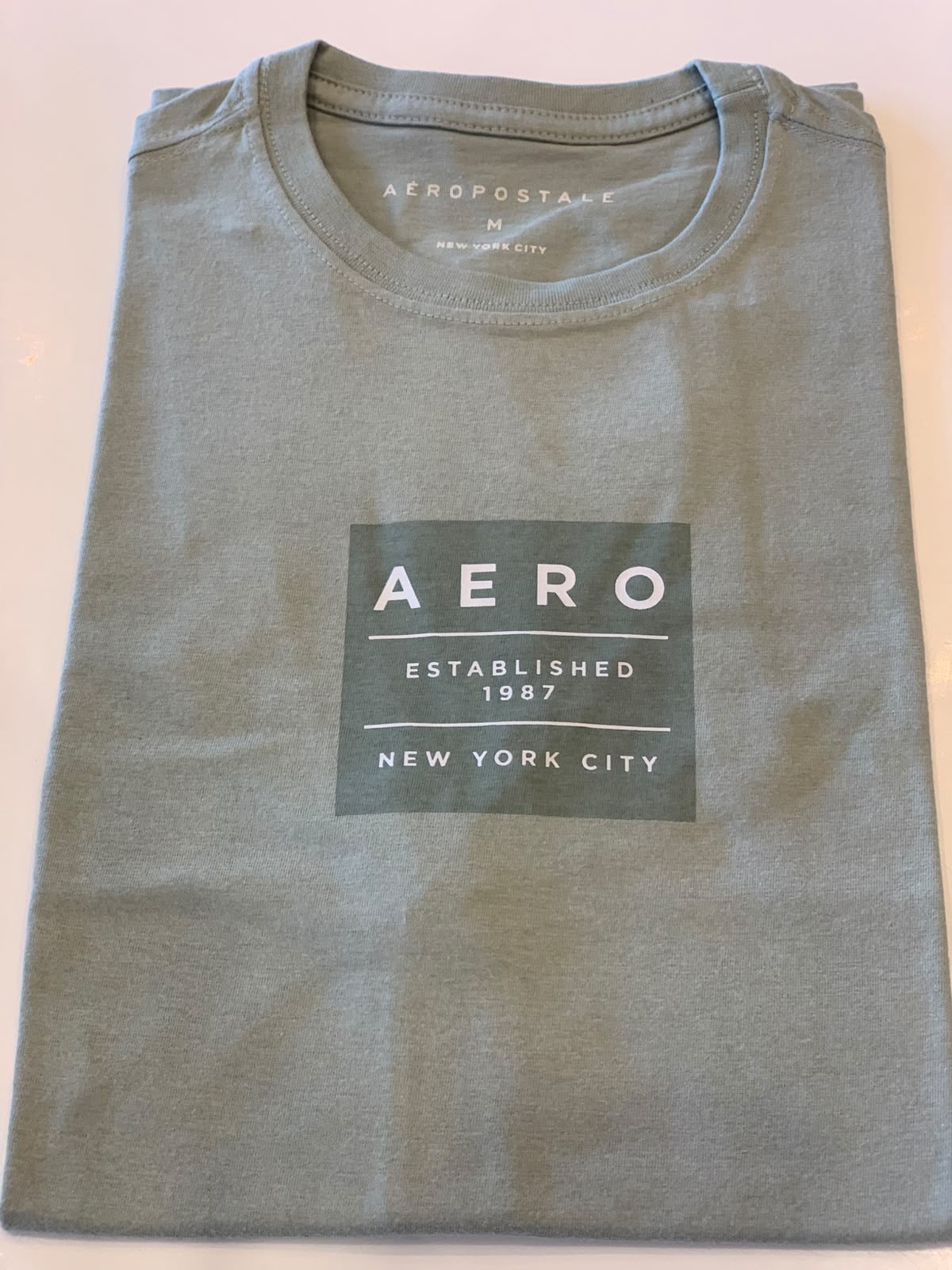 CAMISETA MAS MC SILKADA AEROPOSTALE VERDE