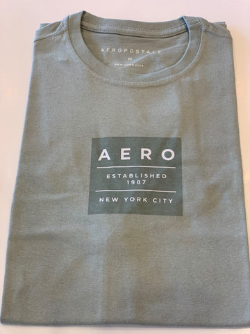 CAMISETA MAS MC SILKADA AEROPOSTALE VERDE