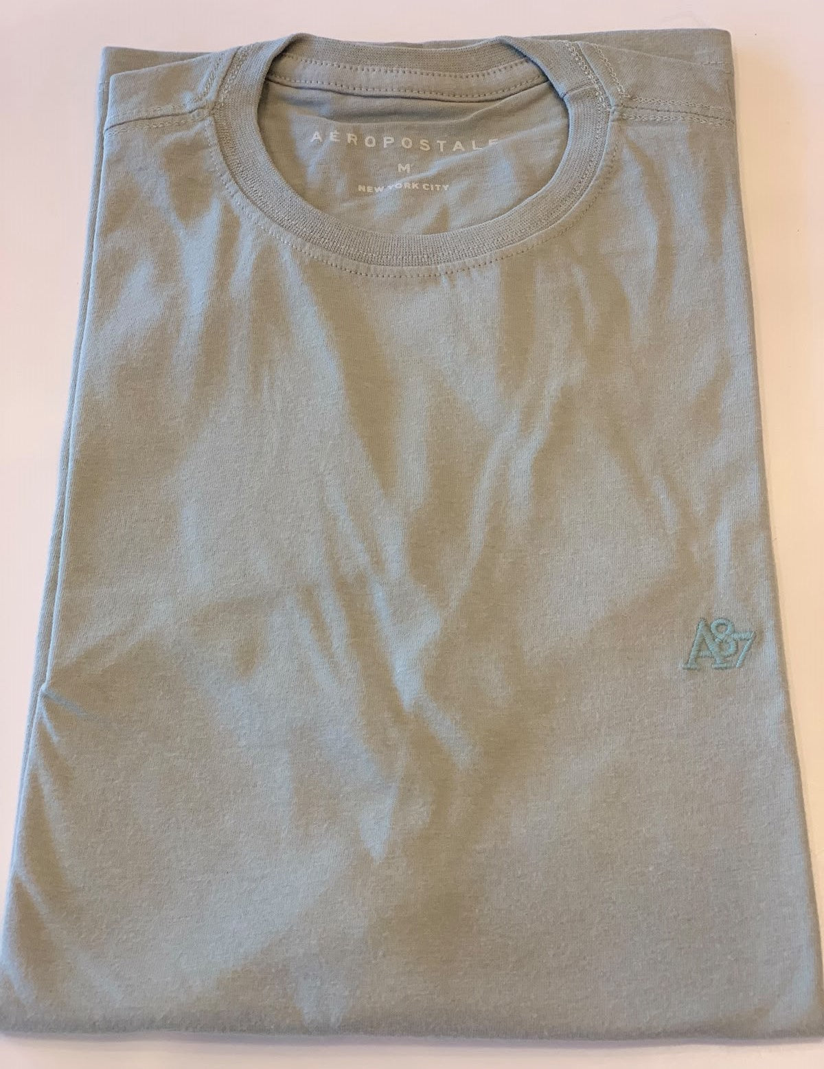 CAMISETA MAS MC A87 AEROPOSTALE VERDE MEDIO
