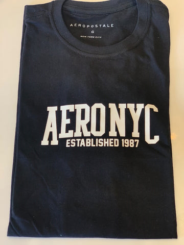 CAMISETA MAS MC SILKADA AEROPOSTALE PRETO