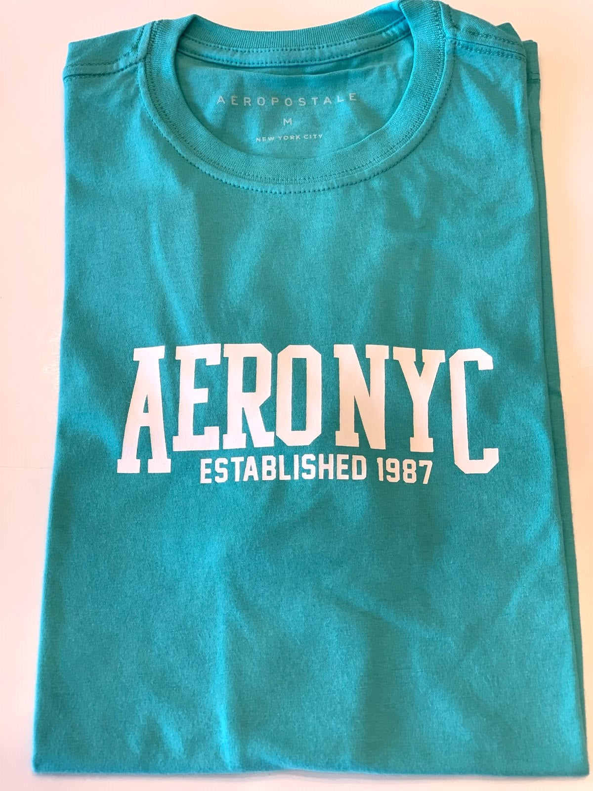 CAMISETA MAS MC SILKADA AEROPOSTALE AZUL