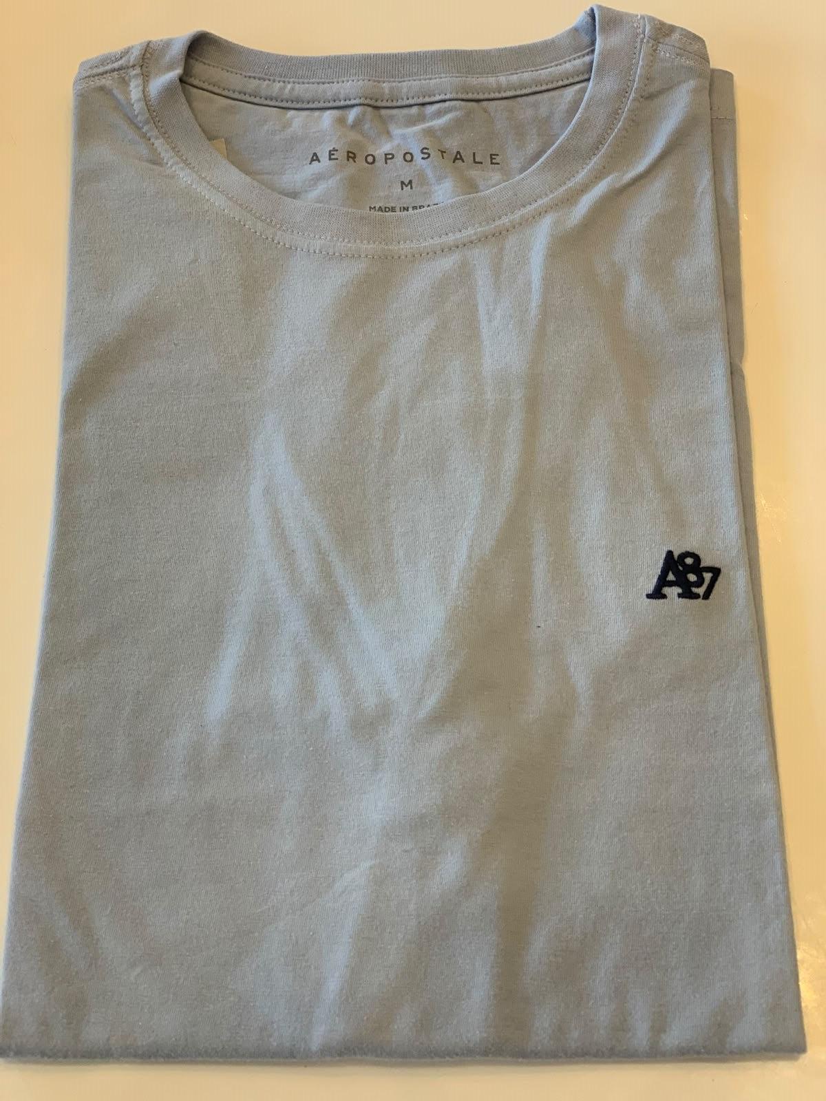 CAMISETA MAS MC A87 AEROPOSTALE AZUL