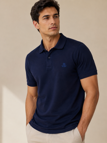 POLO MAS MC PIQUET BORDADA BRENDON MARINHO