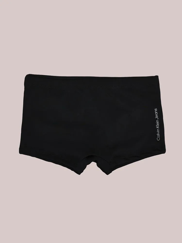 SUNGA CKJ KIDS MAS BOXER BASICA LISA PRETO