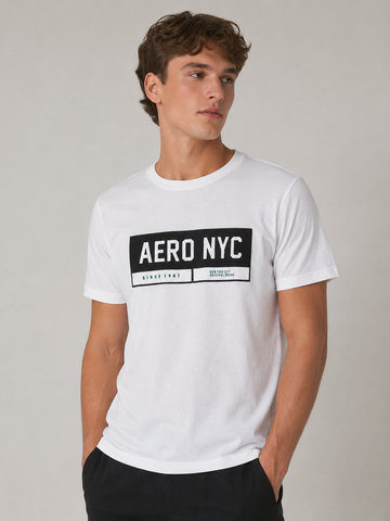 CAMISETA MAS MC SILKADA AEROPOSTALE BRANCO