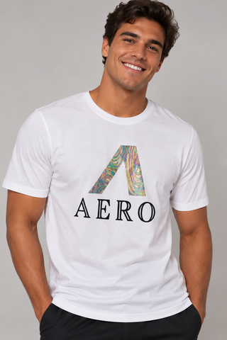 CAMISETA MAS MC PLATINUM AEROPOSTALE BRANCO