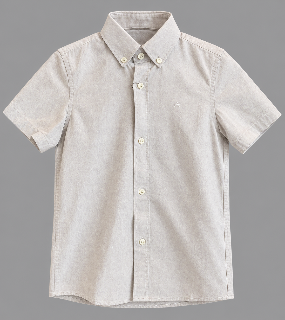 CAMISA MC ARAMIS NEXT OXF PLANALTO BDWN NATURAL