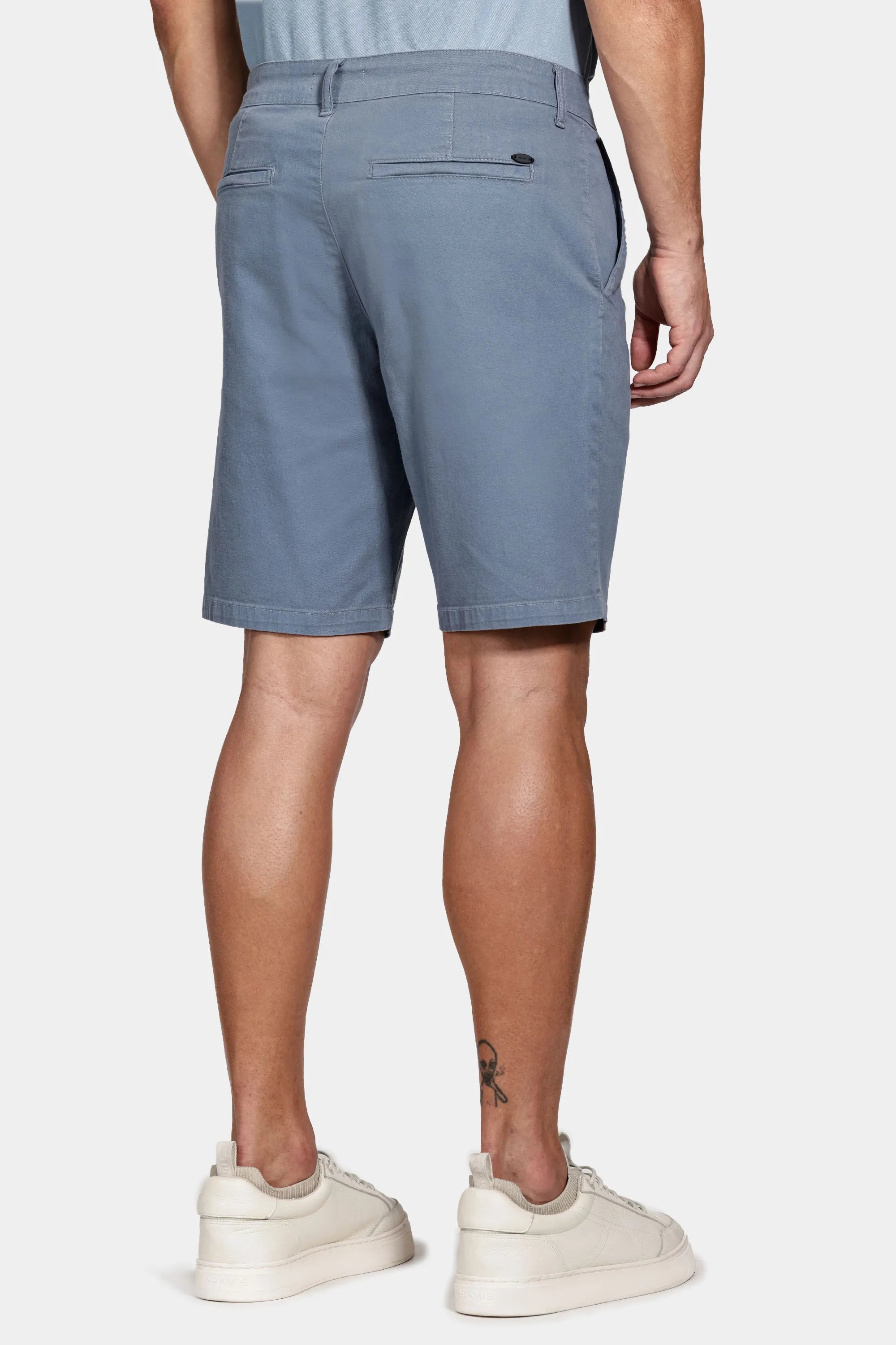 BERMUDA MAS CHINO COLOR NOVA ESSENCIAL AZUL INDIGO