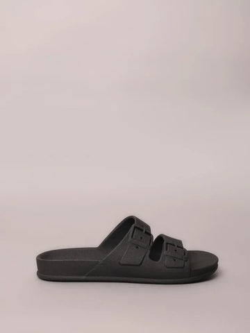 CHINELO CKJ KIDS MAS SLIDE DUAS FIVELAS PRETO
