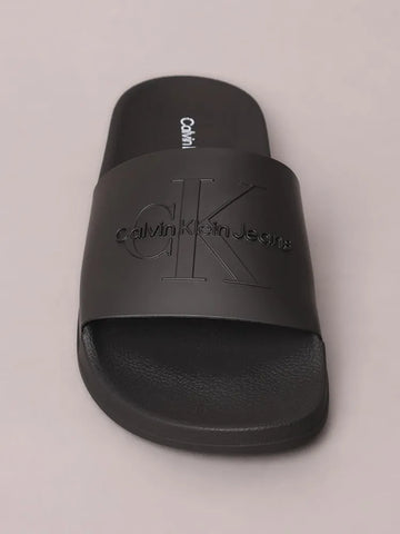 CHINELO CKJ MAS SLIDE PRETO