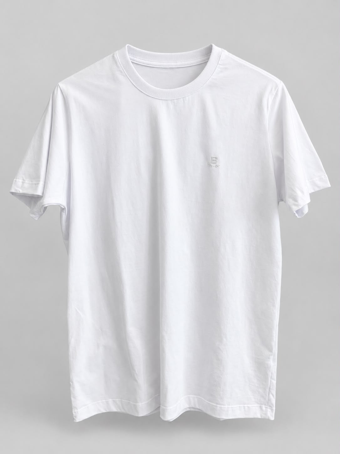 CAMISETA MC MAS 100 ALGODAO BRENDON BRANCO