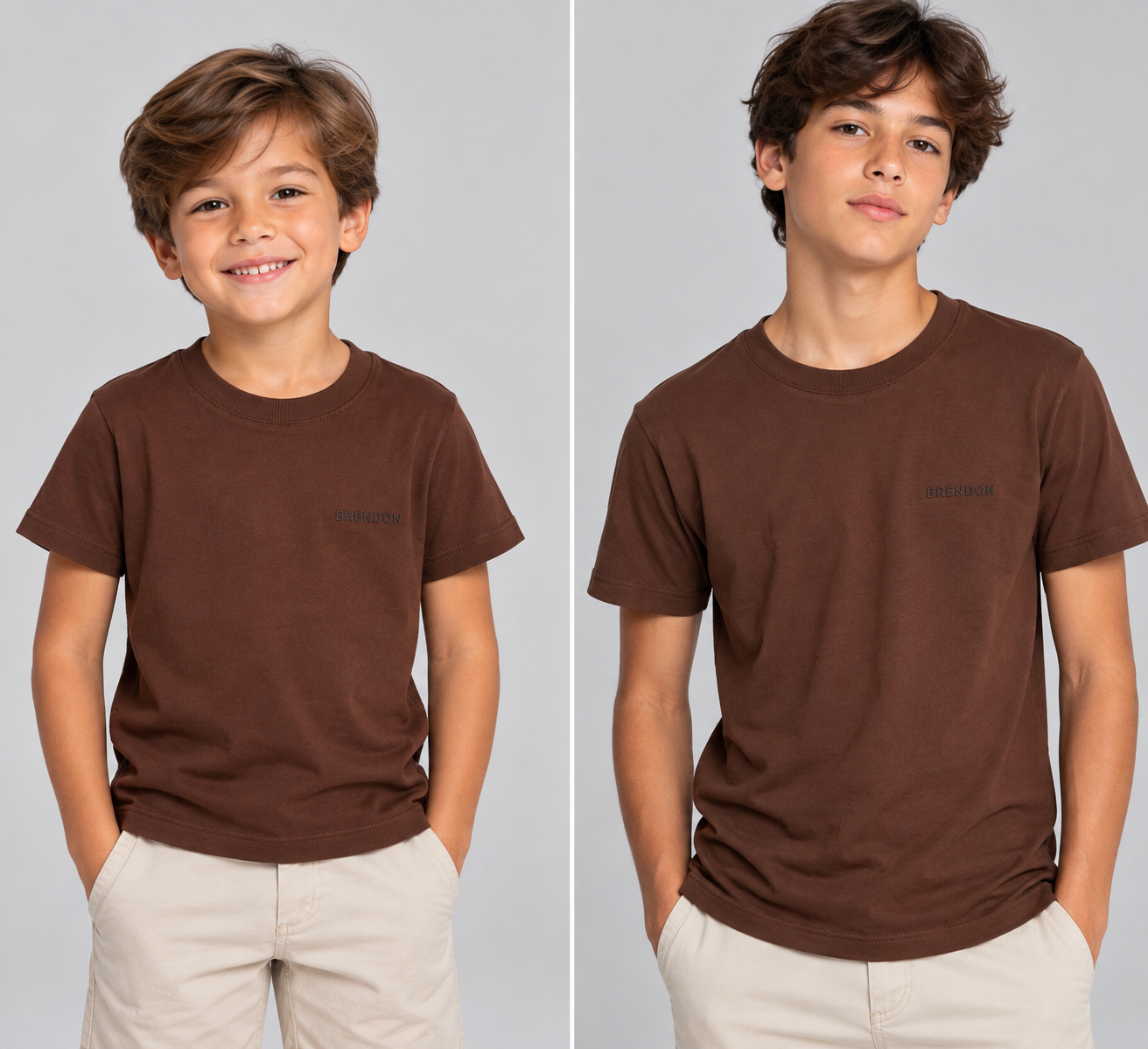 CAMISETA MAS KIDS 100 ALGODAO BRENDON CACAU
