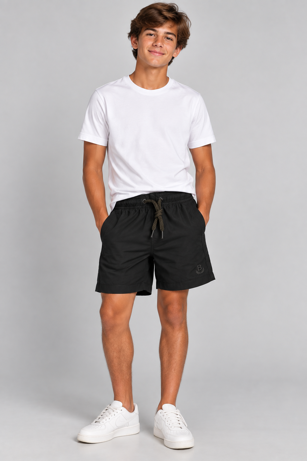 BERMUDA MAS KIDS ALFA VISCOSE BRENDON PRETO