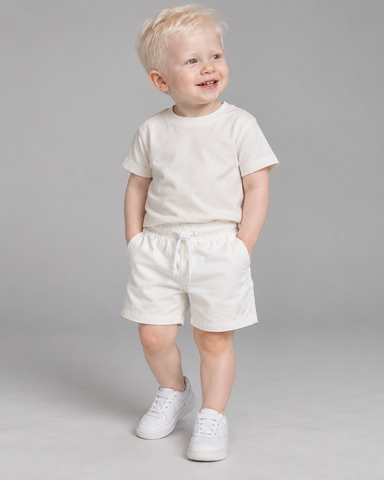 BERMUDA MAS KIDS ALFA VISCOSE BRENDON OFF WHITE