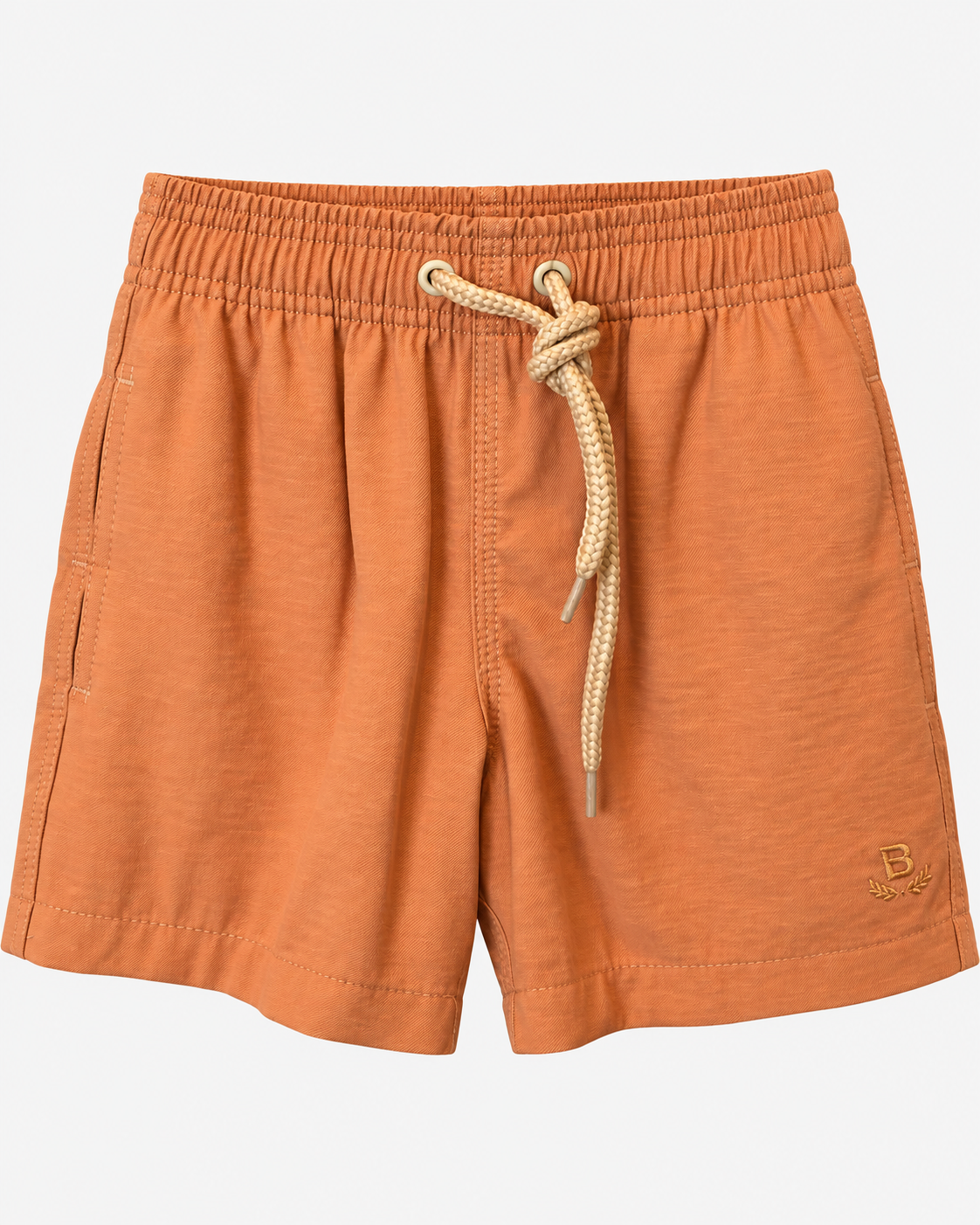 BERMUDA MAS KIDS ALFA VISCOSE BRENDON BEGE ESCURO