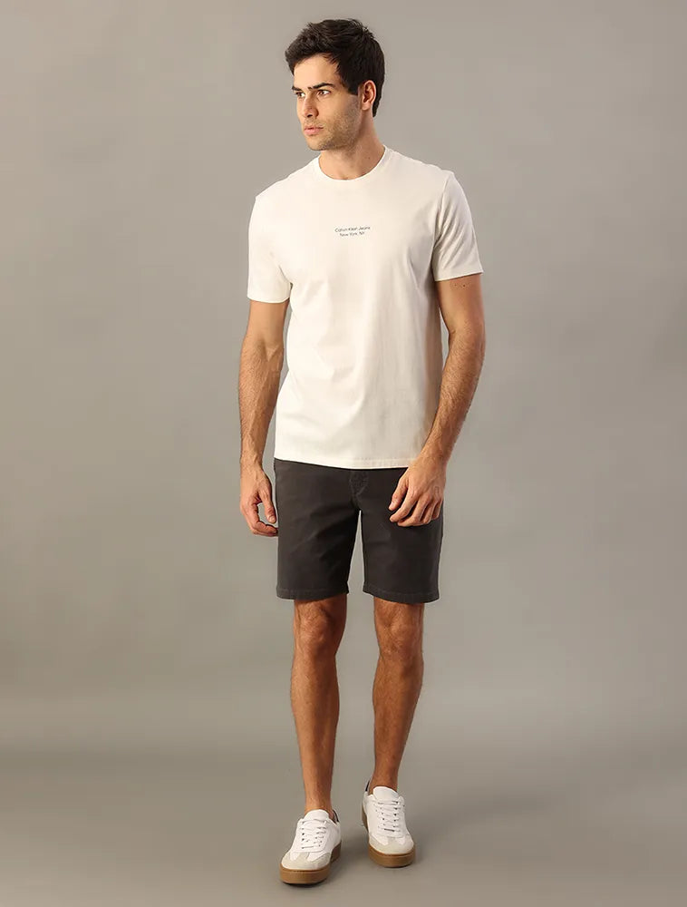 CAMISETA CKJ LOGO CALVIN KLEIN JEANS NY OFF WHITE