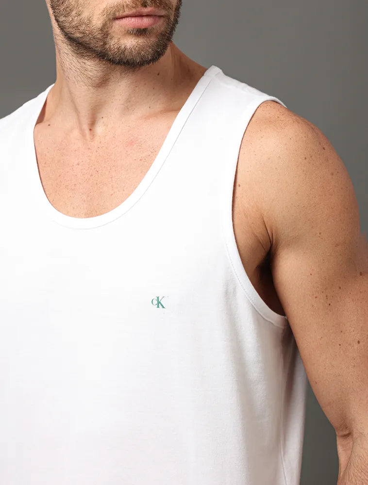 REGATA CKJ MAS LOGO CK BRANCO