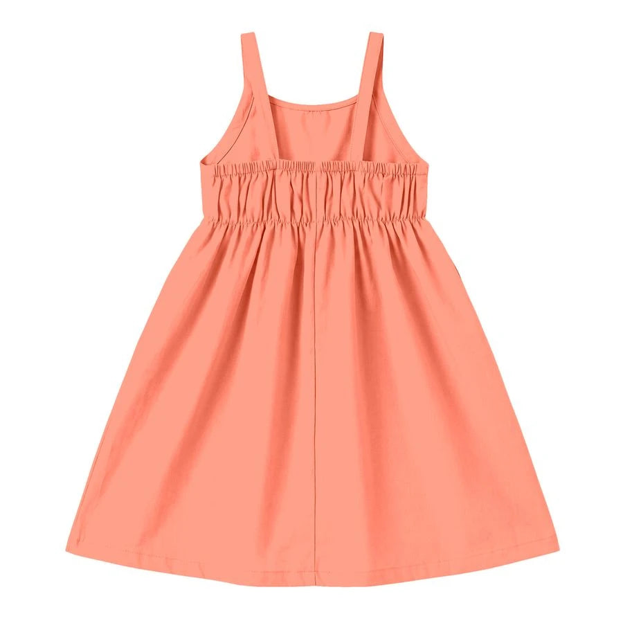 VESTIDO ALCA FEM BASIQUINHO FUN LISO LARANJA