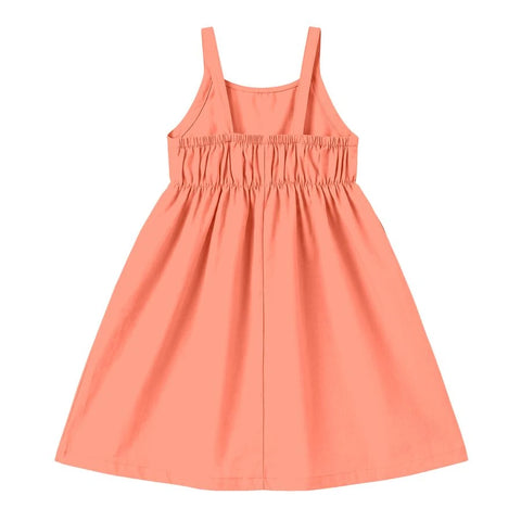 VESTIDO ALCA FEM BASIQUINHO FUN LISO LARANJA