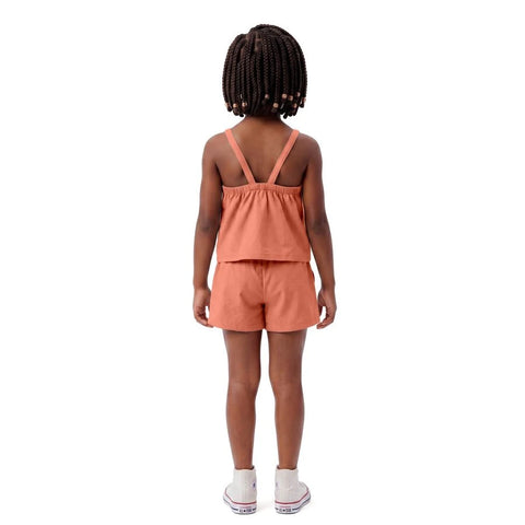 CONJUNTO FEM BASIQUINHO FUN LISO LARANJA