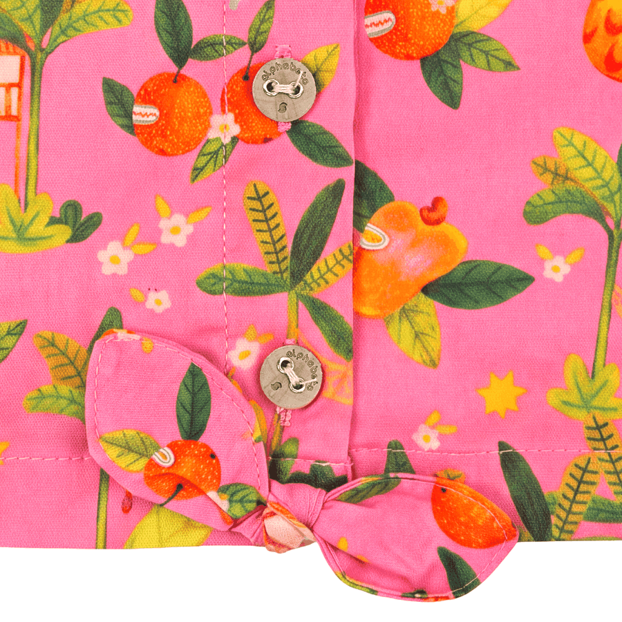 CONJUNTO FEM PE DE FRUTA ALPHABETO ROSA