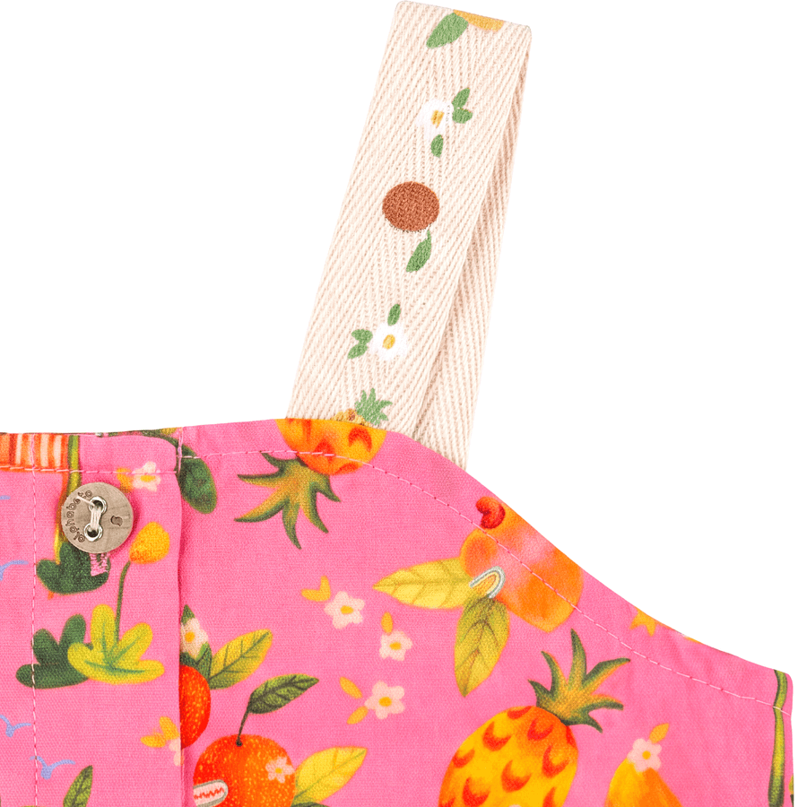 CONJUNTO FEM PE DE FRUTA ALPHABETO ROSA