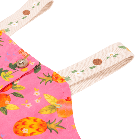 CONJUNTO FEM PE DE FRUTA ALPHABETO ROSA