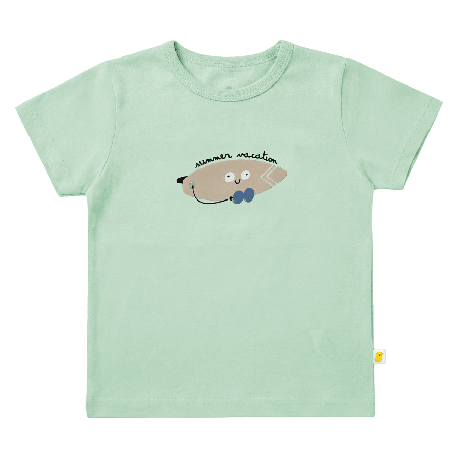 CONJUNTO MAS BB PRANCHA DE SURF CHA VERDE/OFF WHITE