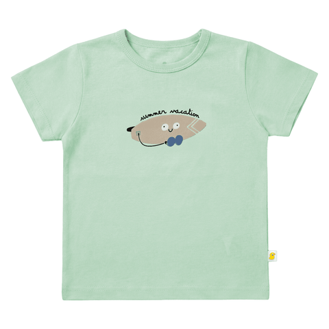 CONJUNTO MAS BB PRANCHA DE SURF CHA VERDE/OFF WHITE