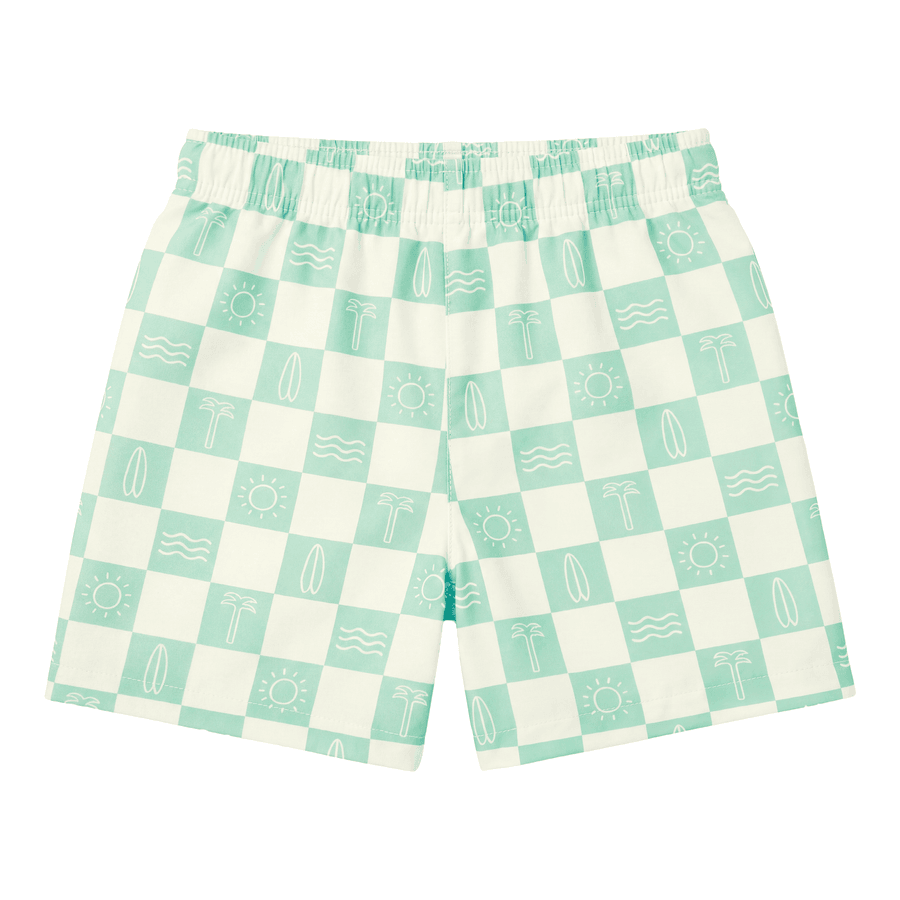 CONJUNTO MAS BB PRANCHA DE SURF CHA VERDE/OFF WHITE