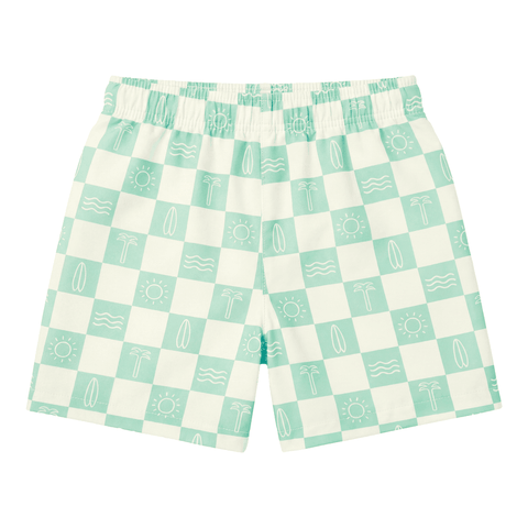 CONJUNTO MAS BB PRANCHA DE SURF CHA VERDE/OFF WHITE