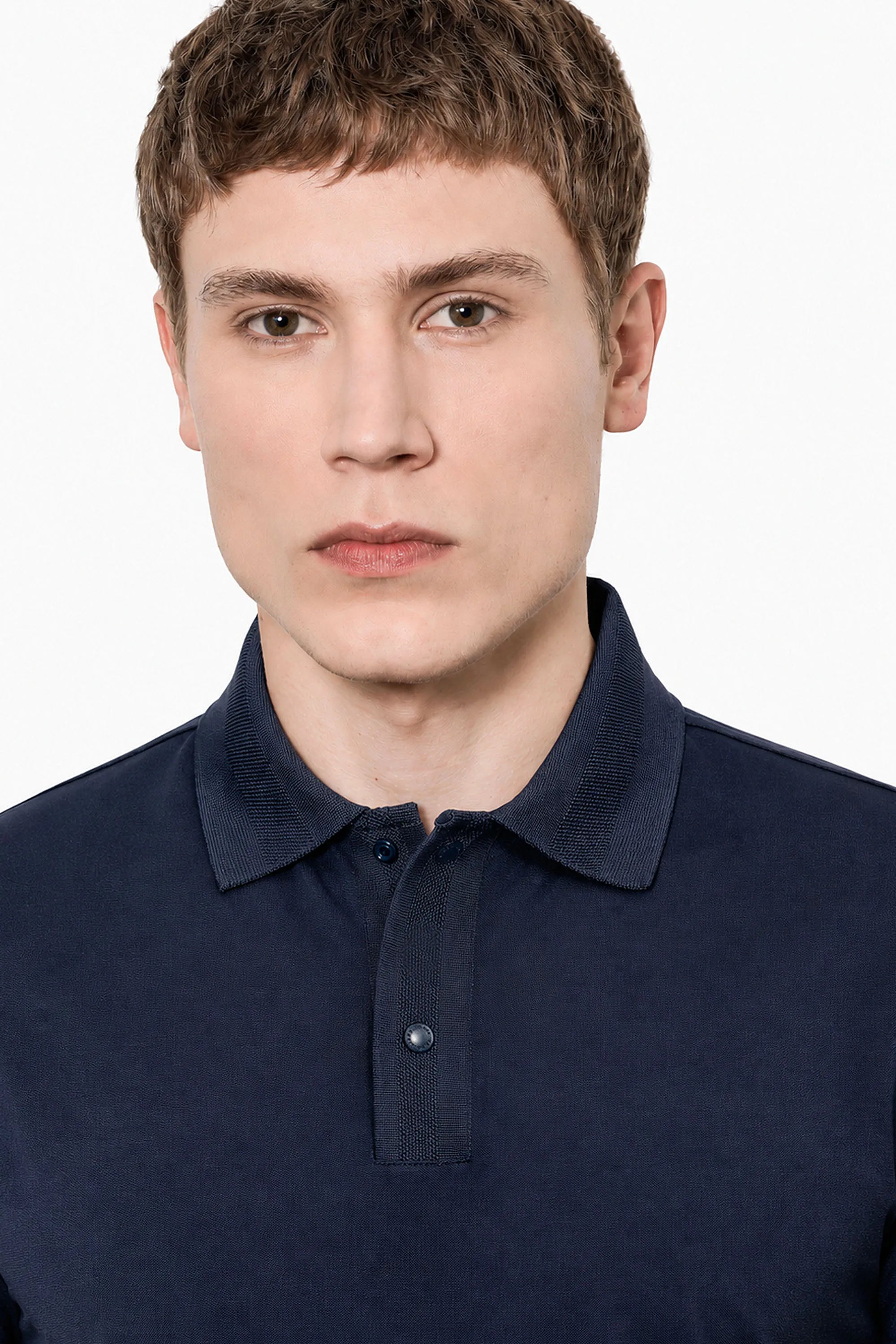 POLO MAS MC PIQUET SILK TECH URBAN DARK NAVY