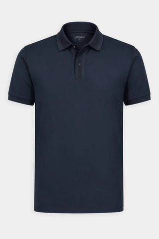 POLO MAS MC PIQUET SILK TECH URBAN DARK NAVY