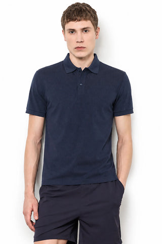 POLO MAS MC PIQUET SILK TECH URBAN DARK NAVY