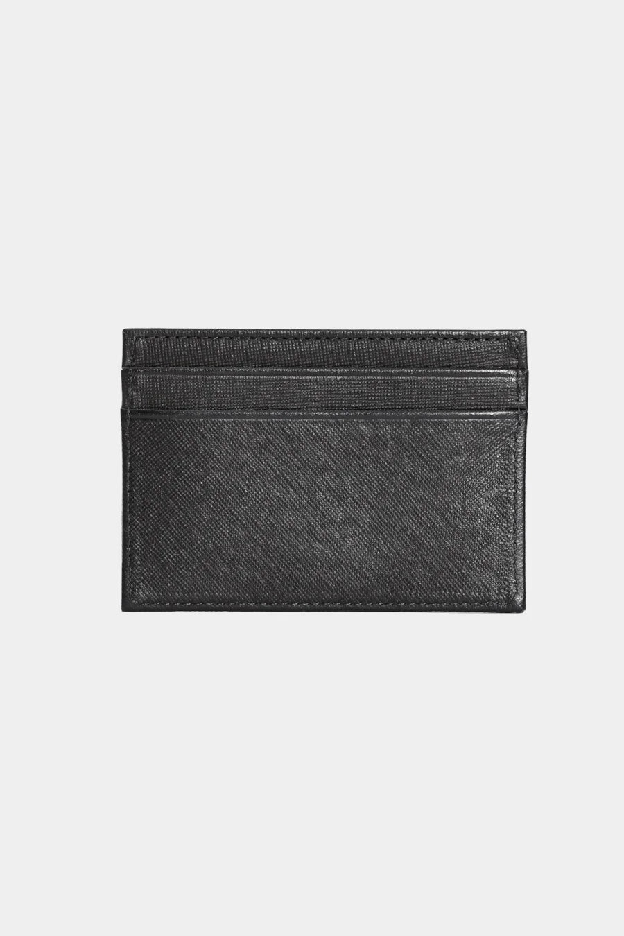 PORTA CARTAO MAS FLAT SAFFIANO ARAMIS PRETO