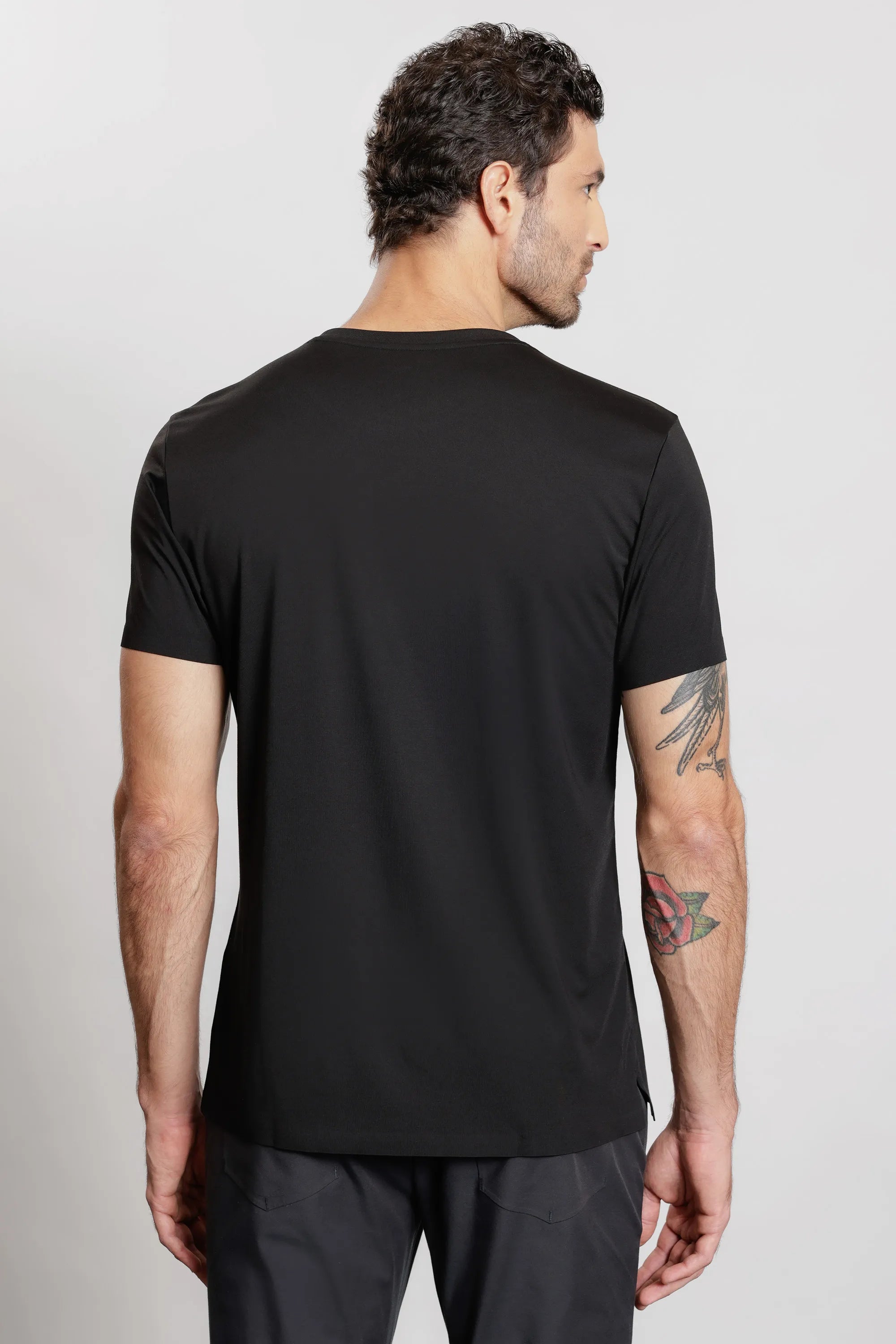 CAMISETA MAS MC SILK TECH BONDED URBAN PRETO