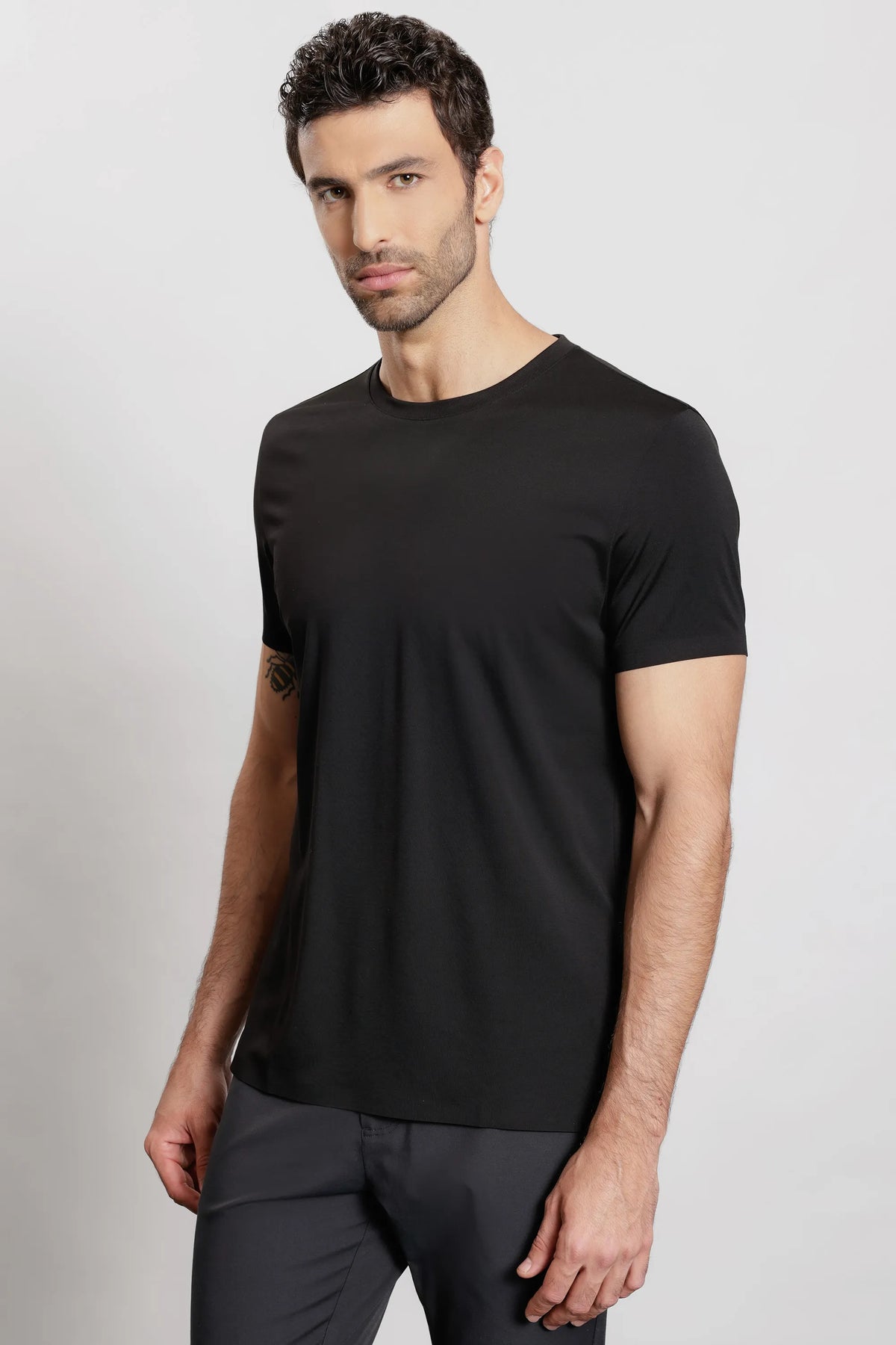 CAMISETA MAS MC SILK TECH BONDED URBAN PRETO
