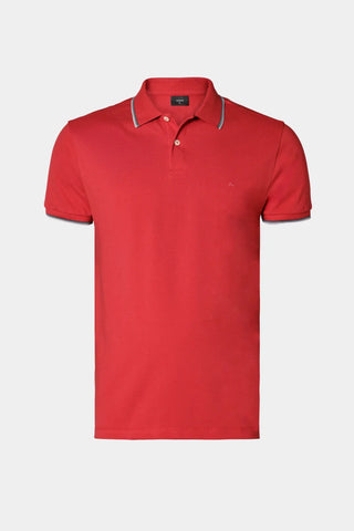 POLO MC MAS ARAMIS BASICA 4 FRISOS VERMELHO ARAMIS