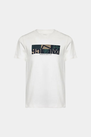 CAMISETA MC INF EST TENNIS GEO ARAMIS OFF WHITE