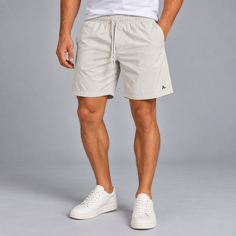 SHORTS DE ELASTICO BASICO COLOR ARAMIS CERAMICA