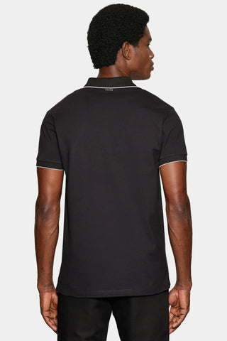 POLO MAS MC CLASSIC 1 FRISO ARAMIS PRETO