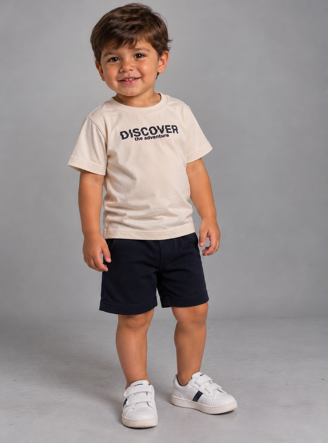 CONJ MAS CAM DISCOVER E BERM MLT BAUNILHA/PRETO