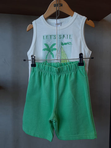 CONJ MAS REG EST COQ LETS SAIL E BERM OFF WHITE/VERDE