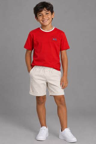 CONJ MAS CAM THE ELITE E BER MLT VERMELHO/BAUNILHA
