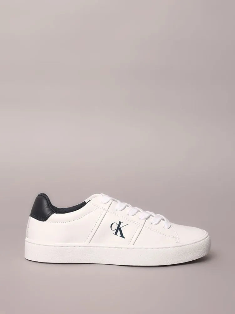 TENIS CKJ KIDS SKATE SIDE CK BRANCO