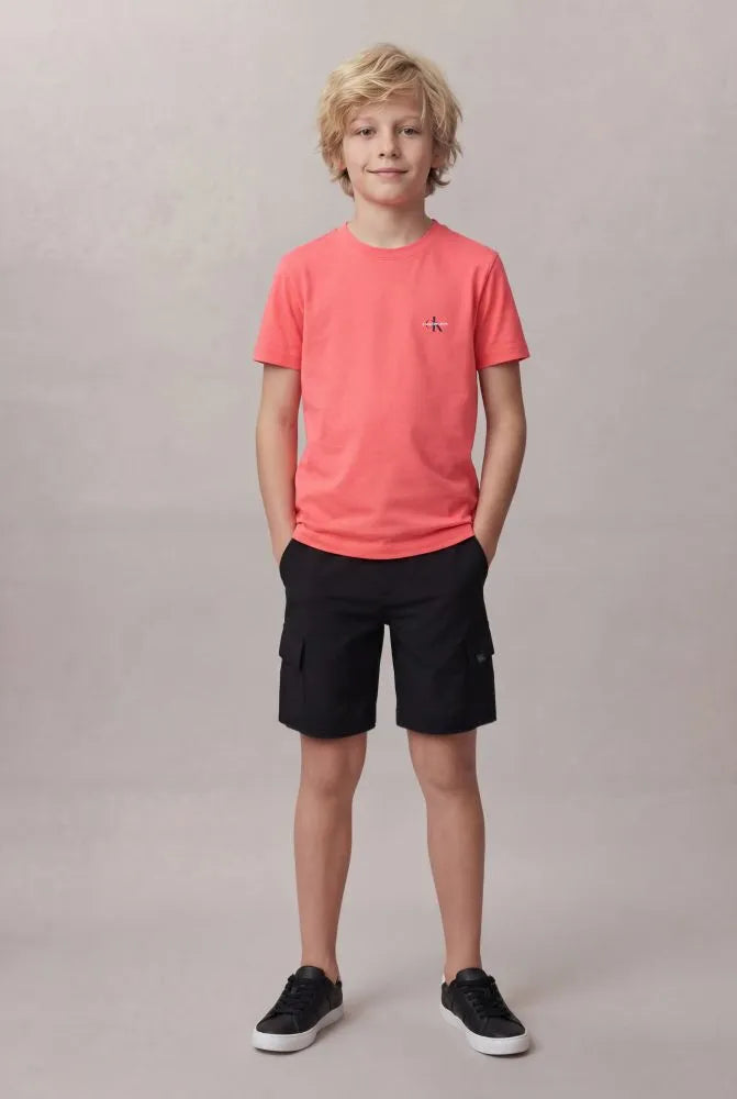 CAMISETA CKJ KIDS MAS MC REISSUE PEITO PAPAIA