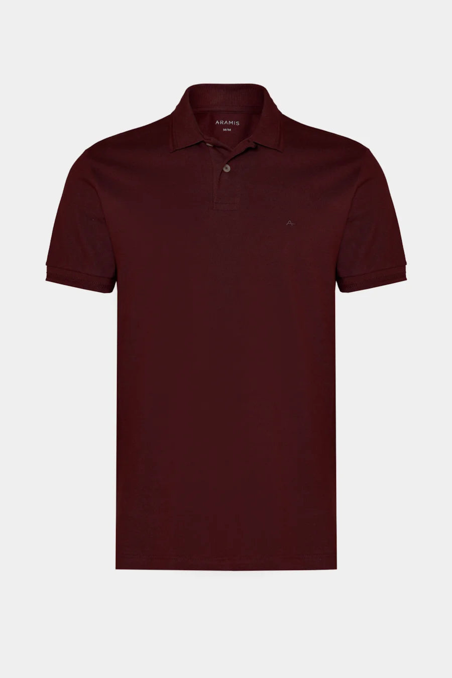 POLO MC PIQUET ESPINHA DE PEIXE ARAMIS BORDO INTENSO