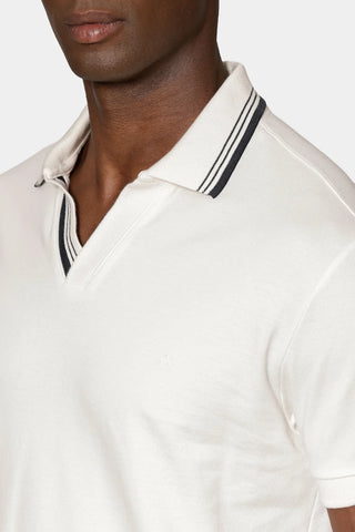 POLO MC MAS LISTRAS NAVY ARAMIS OFF WHITE