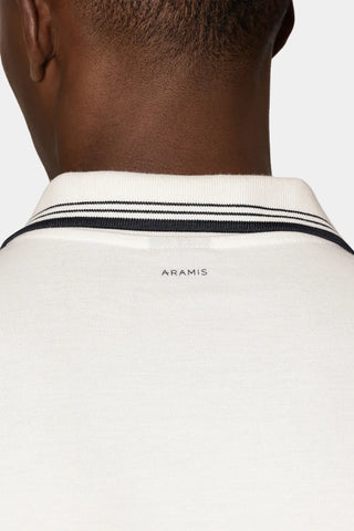 POLO MC MAS LISTRAS NAVY ARAMIS OFF WHITE